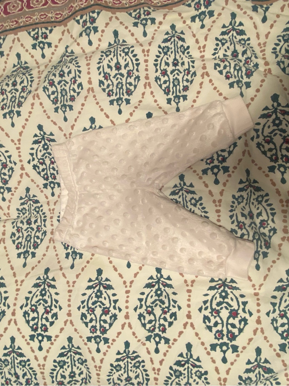 Carter's White Textured Dot Baby Pants
